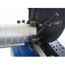 Máquina de duto de folha de alumínio flexível espiral (tubo de alumínio)